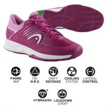 Теннисная обувь Head REVOLT PRO 4.5 Clay Women FUPI - 24.5 см (Eur. 38.5)